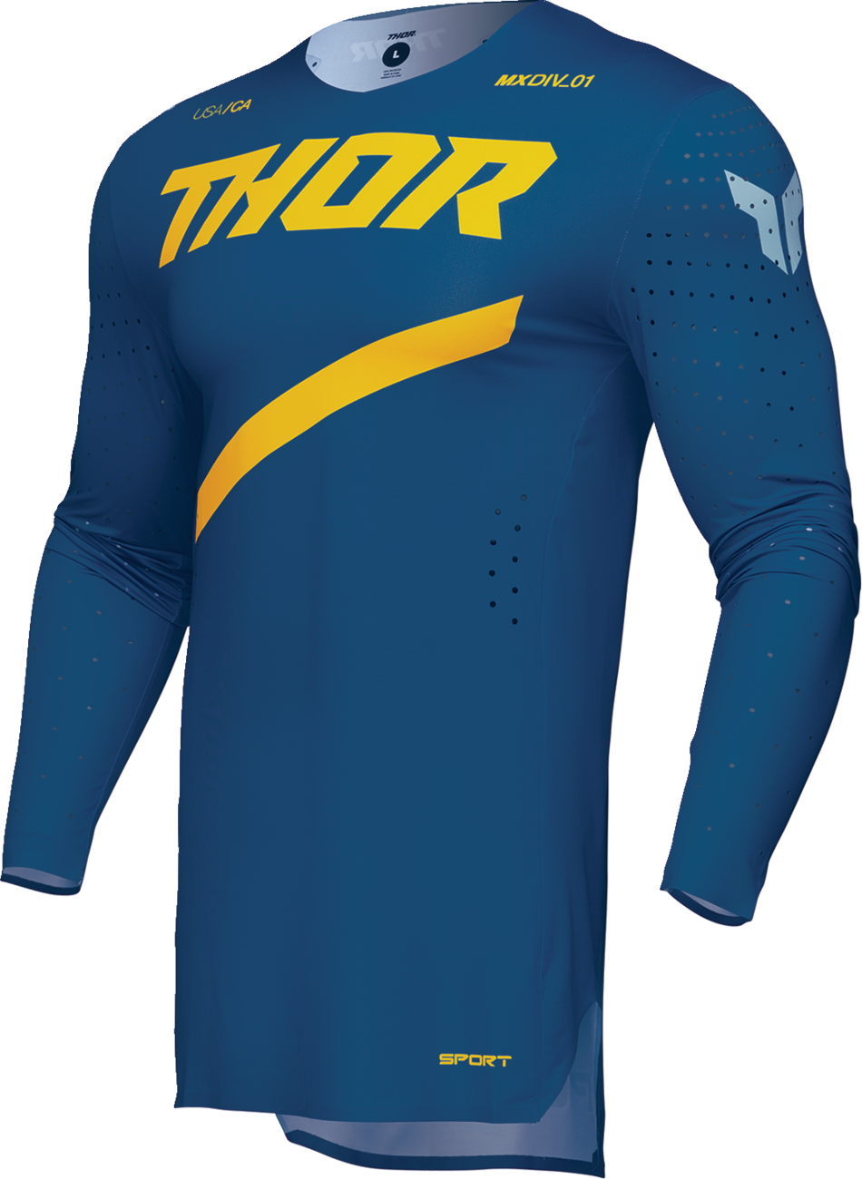 THOR SPORTMODE Brave Jersey - Blue - 2XL 2910-8098