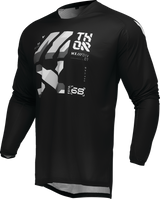 THOR LAUNCHMODE Brave Jersey - Black/Gray - XL 2910-8222