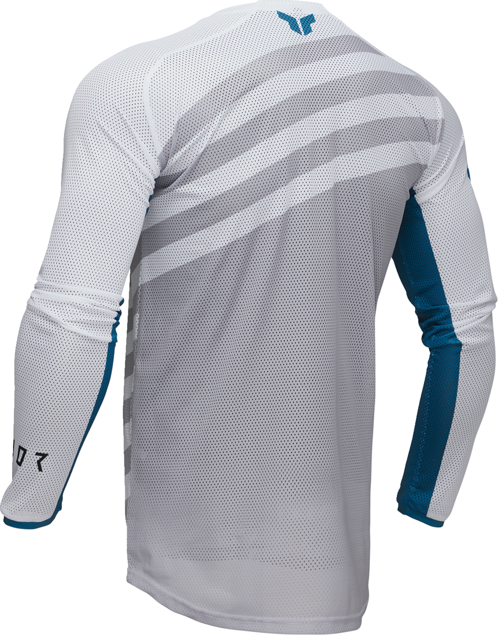 THOR LAUNCHMODE Vented Raid Jersey - White/Gray - 3XL 2910-8255