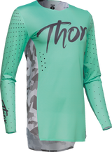 THOR Women's SPORTMODE Shadow Jersey - Teal - Large 2911-0323