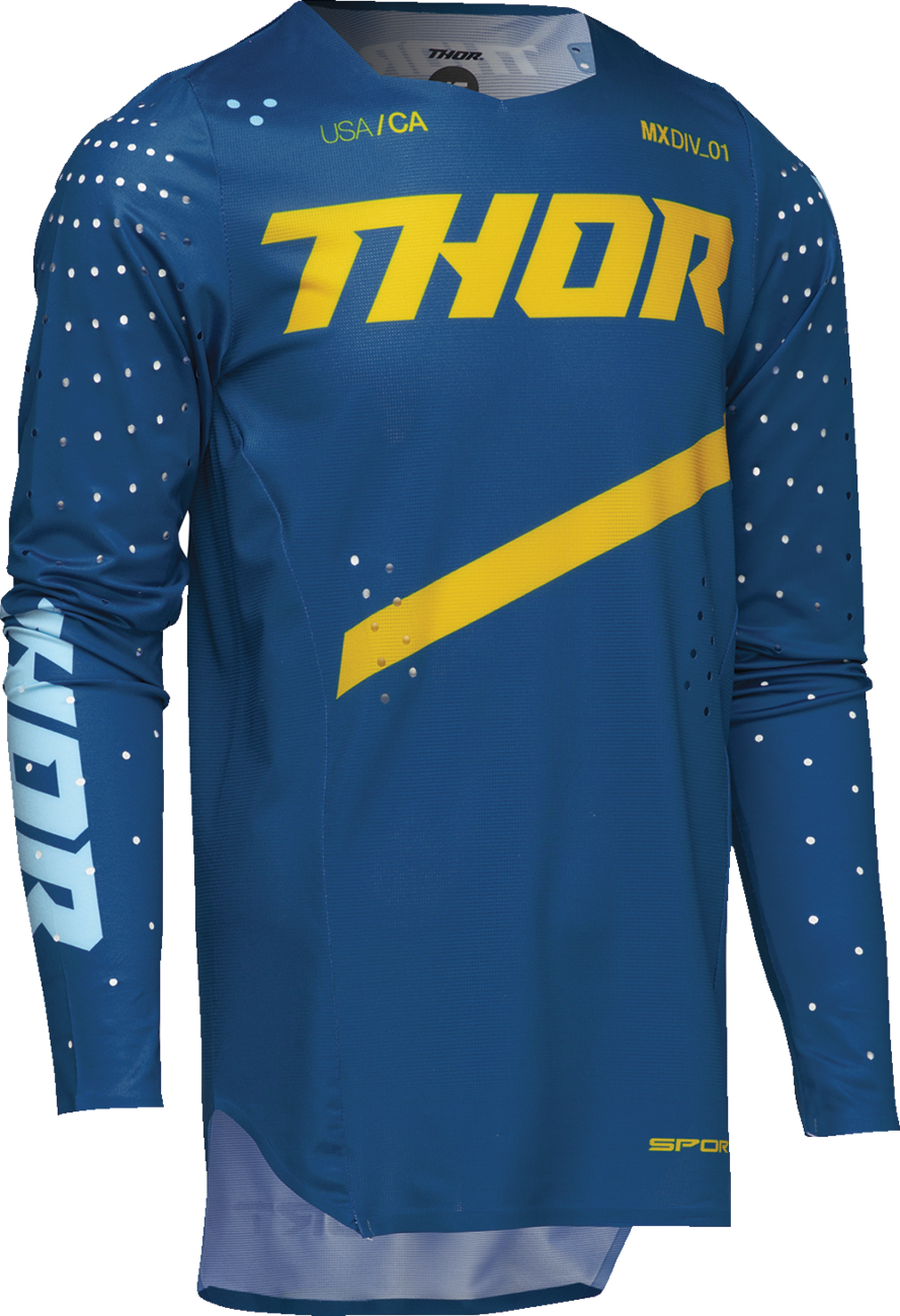 THOR Youth SPORTMODE Brave Jersey - Blue - XL 2912-2538
