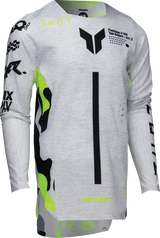 THOR Youth SPORTMODE Riot Jersey - White/Acid - Large 2912-2540