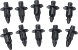 MOOSE RACING Push Rivet Kit - 3-Stage - M6 - 10 Pack 1725