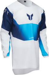 THOR Youth LAUNCHMODE Storm Jersey - White - Large 2912-2570