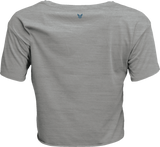 THOR Women's Corp Crop T-Shirt - Heather Gray - Large 3031-4310