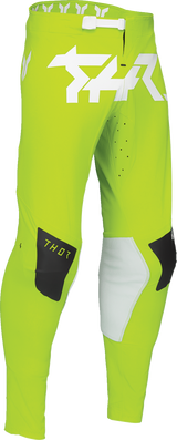 THOR SPORTMODE Riot Pants - White/Acid - 40 2901-11732