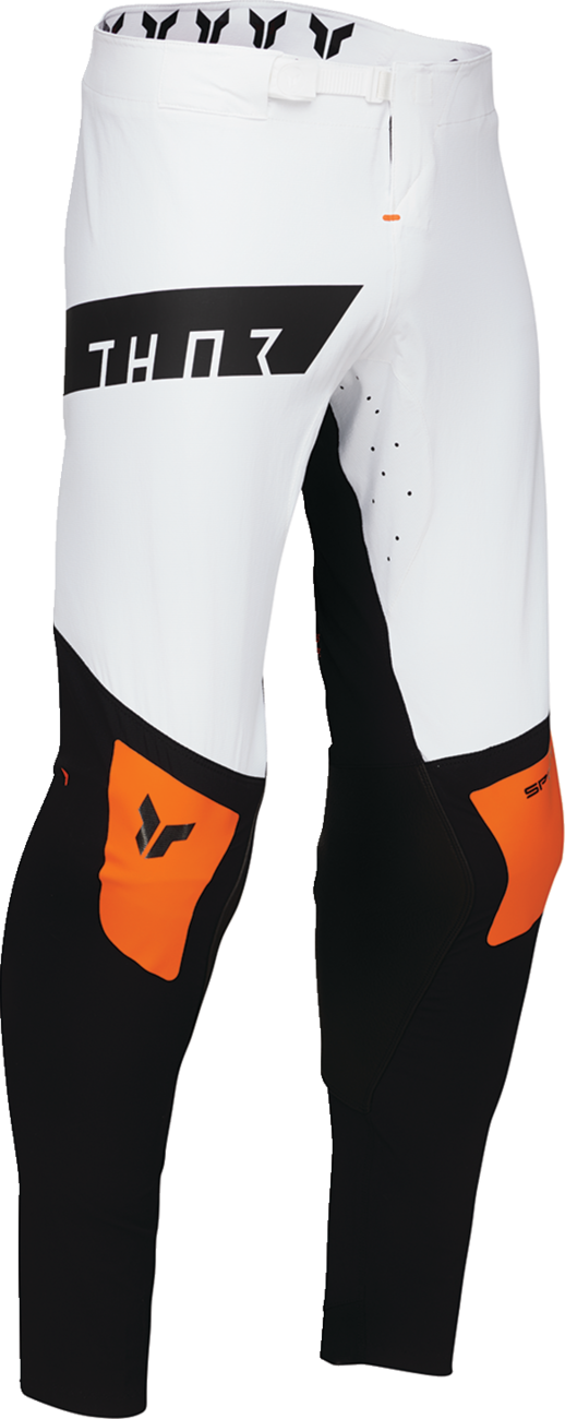 THOR SPORTMODE Rogue Pants White/Orange - 34 2901-11881