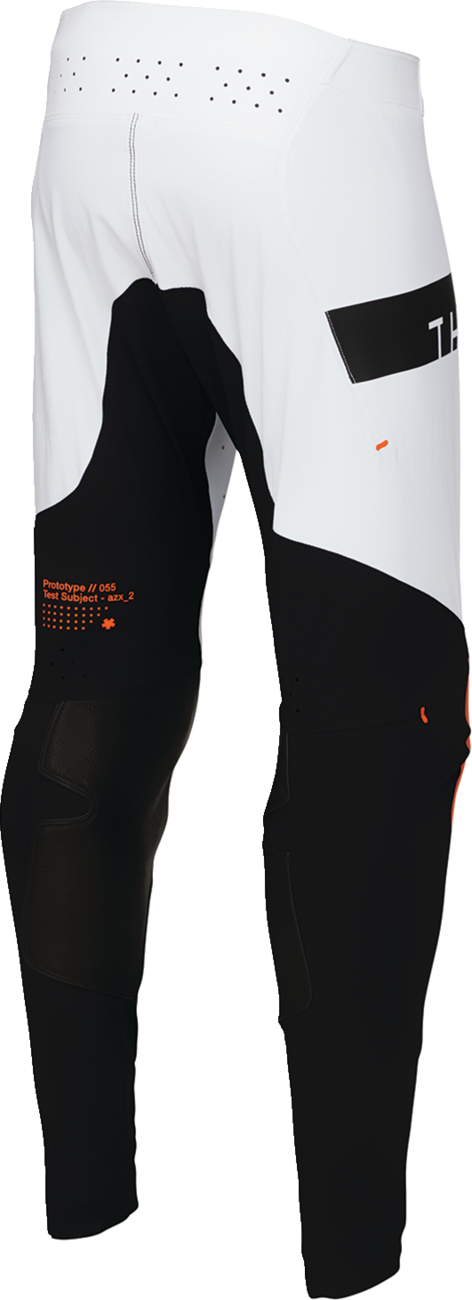 THOR SPORTMODE Rogue Pants White/Orange - 34 2901-11881