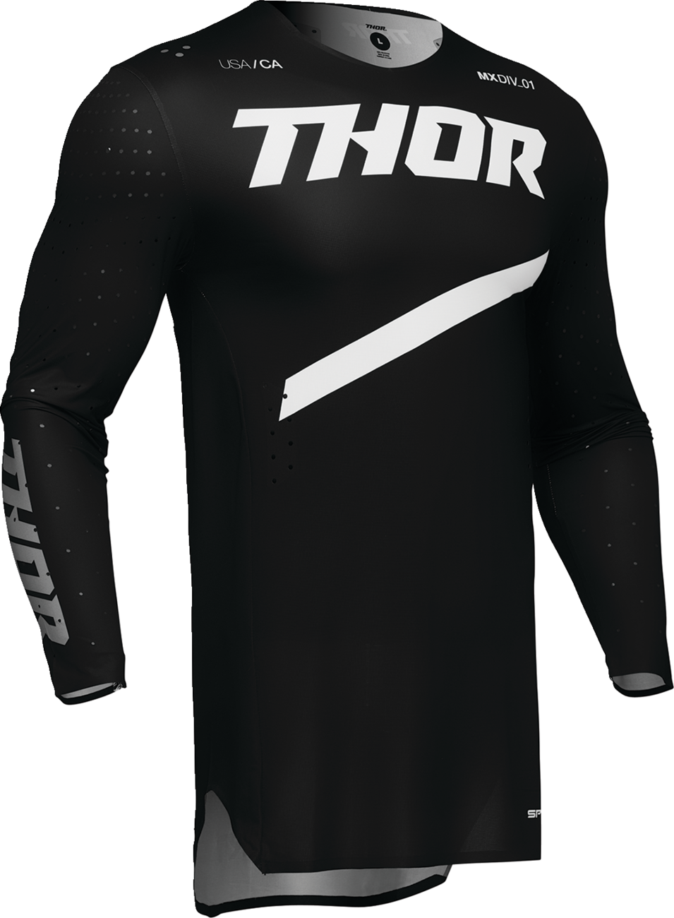 THOR SPORTMODE Brave Jersey - Black- Small 2910-8088