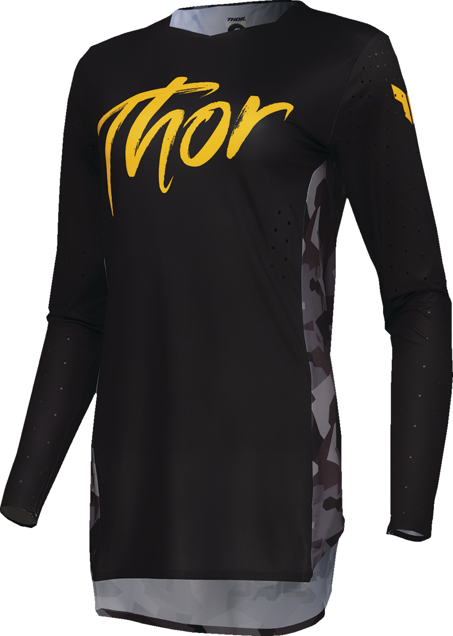 THOR Women's SPORTMODE Shadow Jersey - Black - Medium 2911-0327