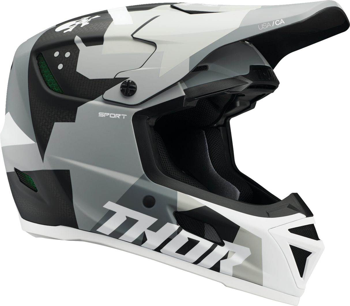 THOR Reflex Sport Helmet - MIPS¨ - Carbon Brave - Gray/White - XL 0110-8761