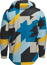 THOR Brave Heavyweight Tour Jacket - Blue/Yellow - Small 2920-0817