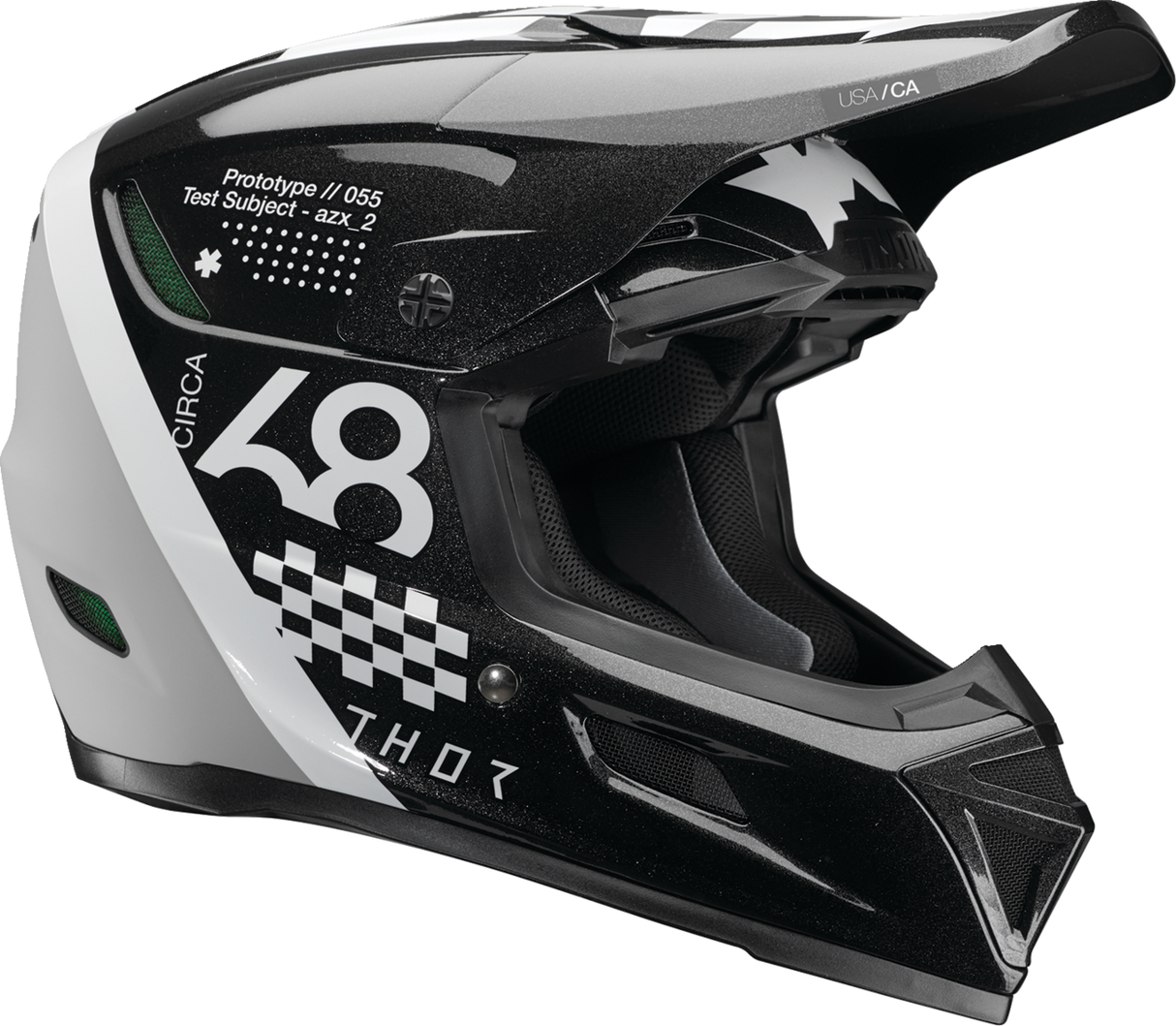 THOR Reflex Sport Helmet - Riot - MIPS¨ - Black/White - Large 0110-8778
