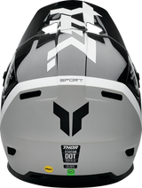 THOR Reflex Sport Helmet - Riot - MIPS¨ - Black/White - 2XL 0110-8780
