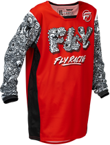 Youth Kinetic Mutant Jersey Red/White/Black Yxl
