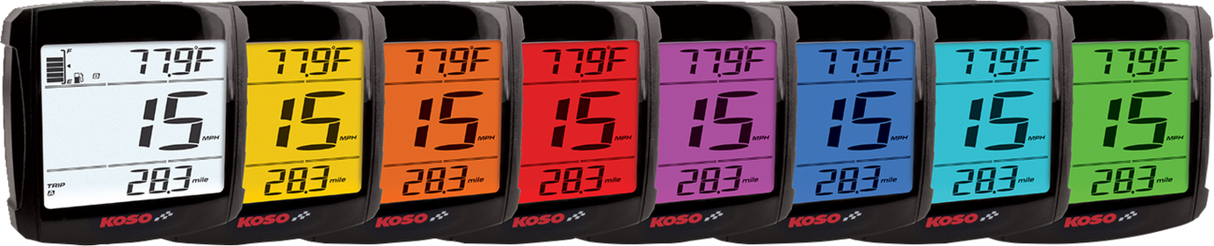KOSO NORTH AMERICA XR-01 GPS Speedometer with Sensor BB026010