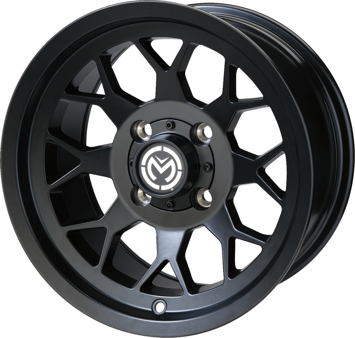 MOOSE UTILITY Wheel - 27X - Front - Black - 12x7 - 4/136 - 4+3 27MO127136MB4