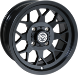 MOOSE UTILITY Wheel - 27X - Front - Black - 12x7 - 4/136 - 4+3 27MO127136MB4