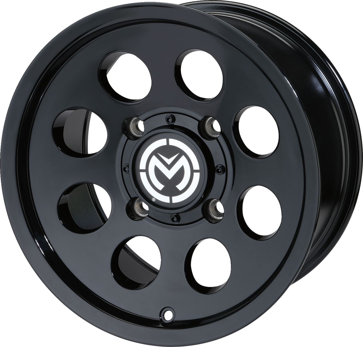 MOOSE UTILITY Wheel - 26X - Front - Black - 12x7 - 4/136 - 4+3 26MO127136GB4