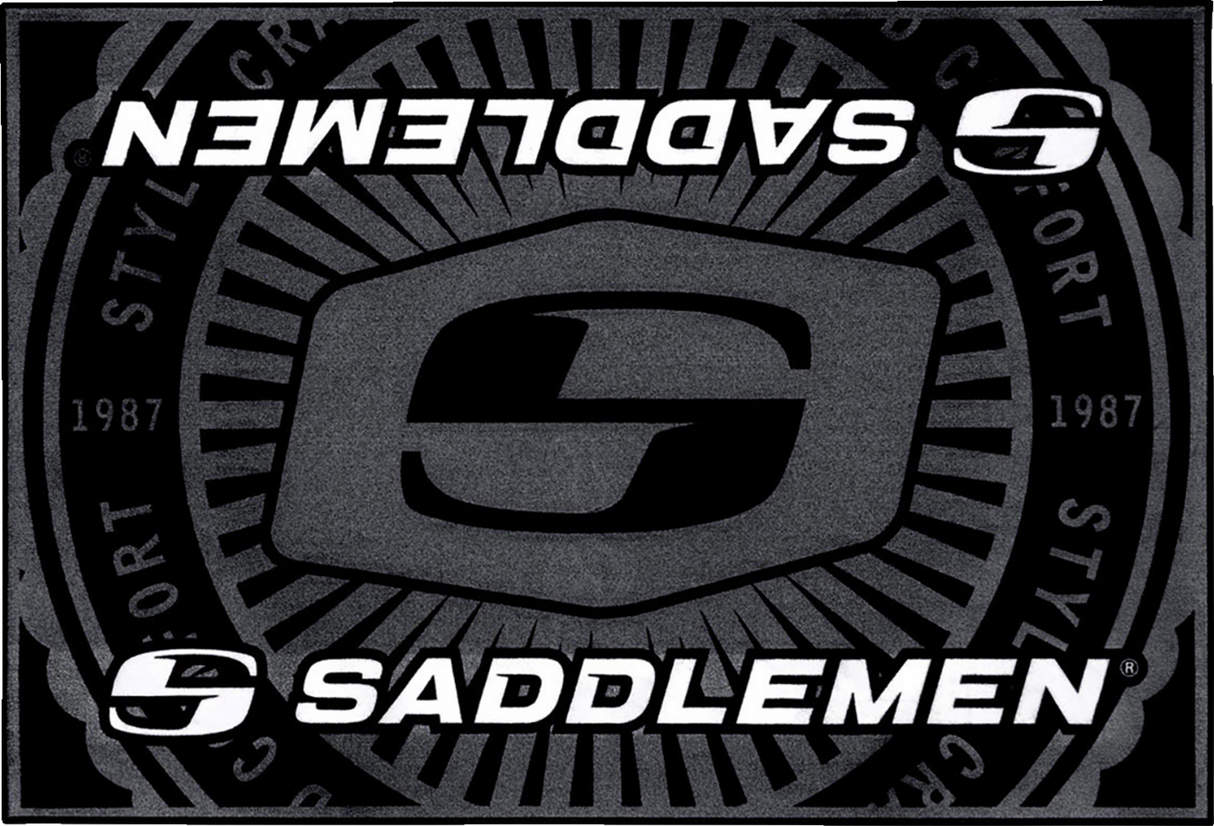 SADDLEMEN Floor Mat - 36" x 24" FM-001