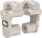 ROX SPEED FX Risers - Pivoting - 2" - Oversized Handlebars - Clear Anodized 1R-P2PPA