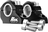 ROX SPEED FX Risers - Elite - 1-1/4" - Black 3R-B12POEK