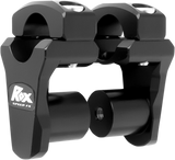 ROX SPEED FX Risers - Pivoting - 1-3/4" - Oversized Handlebars - Black 3R-P2PPLK