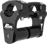 ROX SPEED FX Risers - 2" - Tenere - Black 1R-P2PPS10K