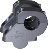 ROX SPEED FX Risers - 1-1/2" - Oversized Handlebars - Gray 3R-B17R-15G