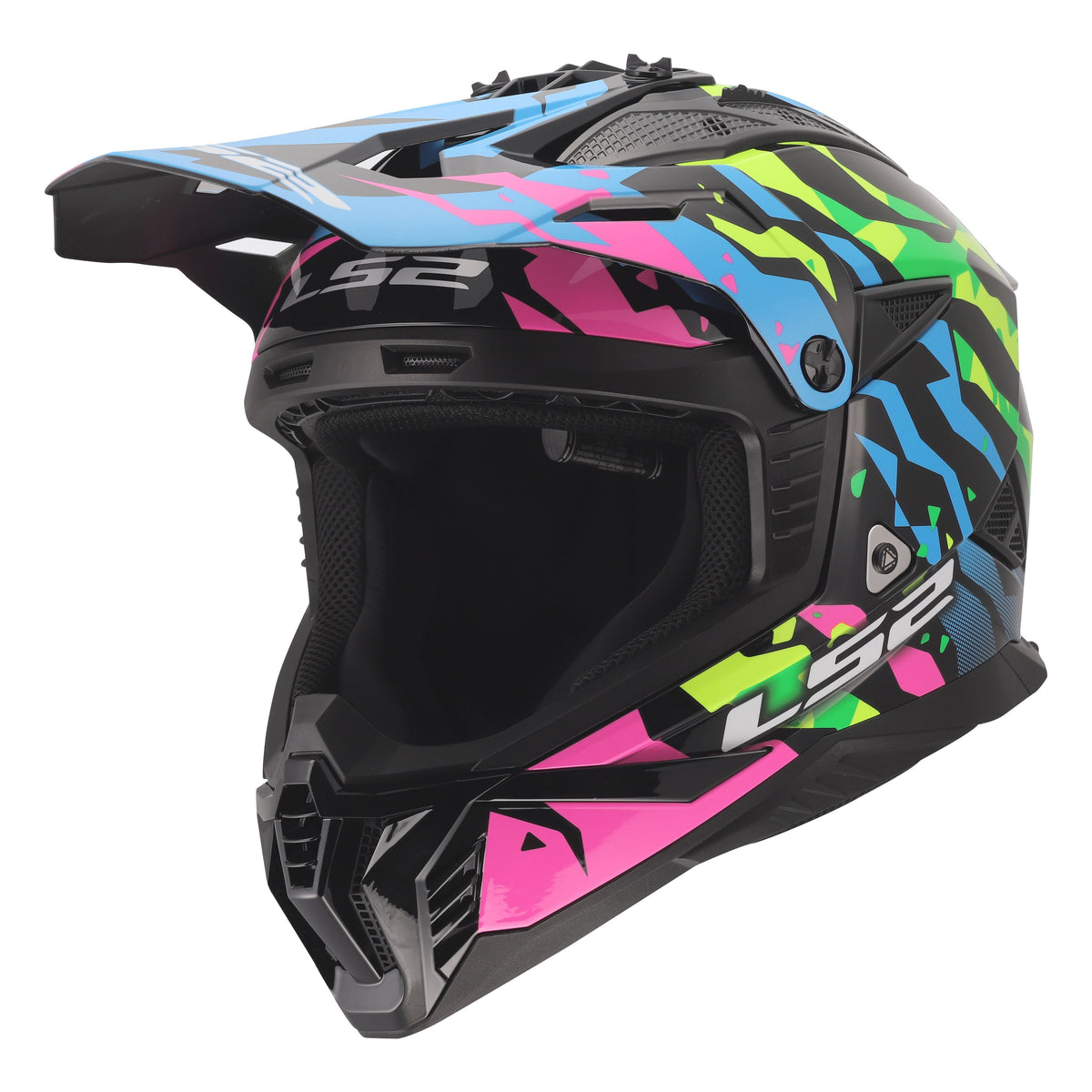 LS2 Gate II Electra Motocross Helmet | Multi-Color | XS–3XL | 708-1211