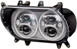 Custom Dynamics Headlight - Chrome - FLTR CDTB-RG-15-C - Cycle City Outdoors