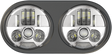 Custom Dynamics ProBeam? LED Headlamps - FLTR - Chrome PB-RG13-C - Cycle City Outdoors