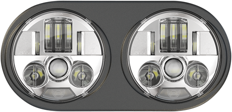 Custom Dynamics ProBeam? LED Headlamps - FLTR - Chrome PB-RG13-C - Cycle City Outdoors