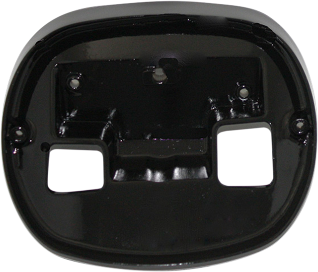 Custom Dynamics Taillight Base Plate - Black TL-BASEPLATE-B - Cycle City Outdoors