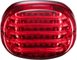 Custom Dynamics Taillight - with License Plate Illumination Window - Red PB-TL-SBW-R - Cycle City Outdoors