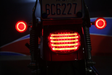 Custom Dynamics Taillight - without License Plate Illumination Window - Smoke PB-TL-LP-S - Cycle City Outdoors
