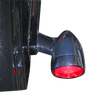 Custom Dynamics Bullet Turn Signal - 1157 - Chrome - Red Lens PB-BB-RR-1157CR - Cycle City Outdoors