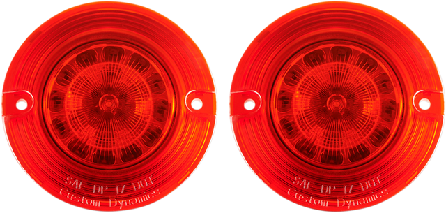 Custom Dynamics Flat Signal Insert - 1157 - Red PB-R-1157-T - Cycle City Outdoors
