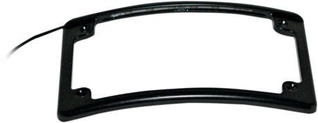 Custom Dynamics LED License Plate Frame - Black LPF-RAD-B-LP - Cycle City Outdoors