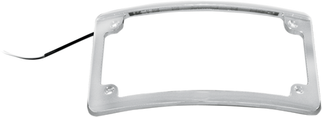 Custom Dynamics LED License Plate Frame - Chrome LPF-RAD-C-LP - Cycle City Outdoors