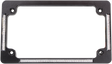 Custom Dynamics License Plate Frame - Black TF04-B - Cycle City Outdoors