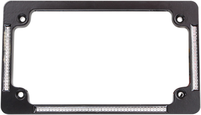 Custom Dynamics License Plate Frame - Black TF04-B - Cycle City Outdoors