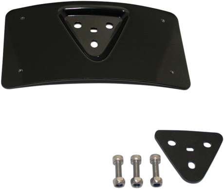 Custom Dynamics Radius License Plate Mount - Black CD-PFM-B - Cycle City Outdoors