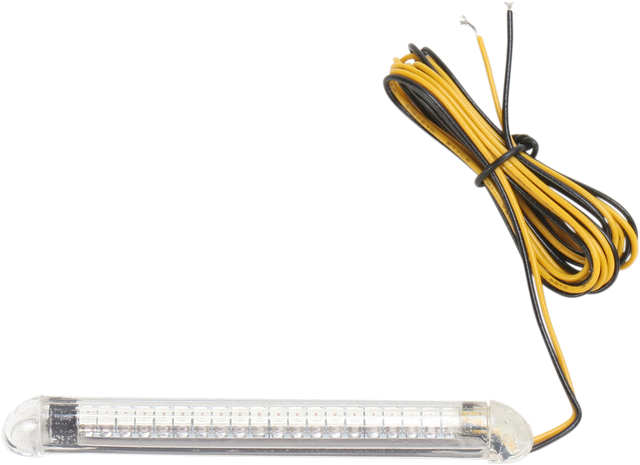 Custom Dynamics TruFLEX? LED Strip - 3.4" - Amber/Clear TF20AC - Cycle City Outdoors