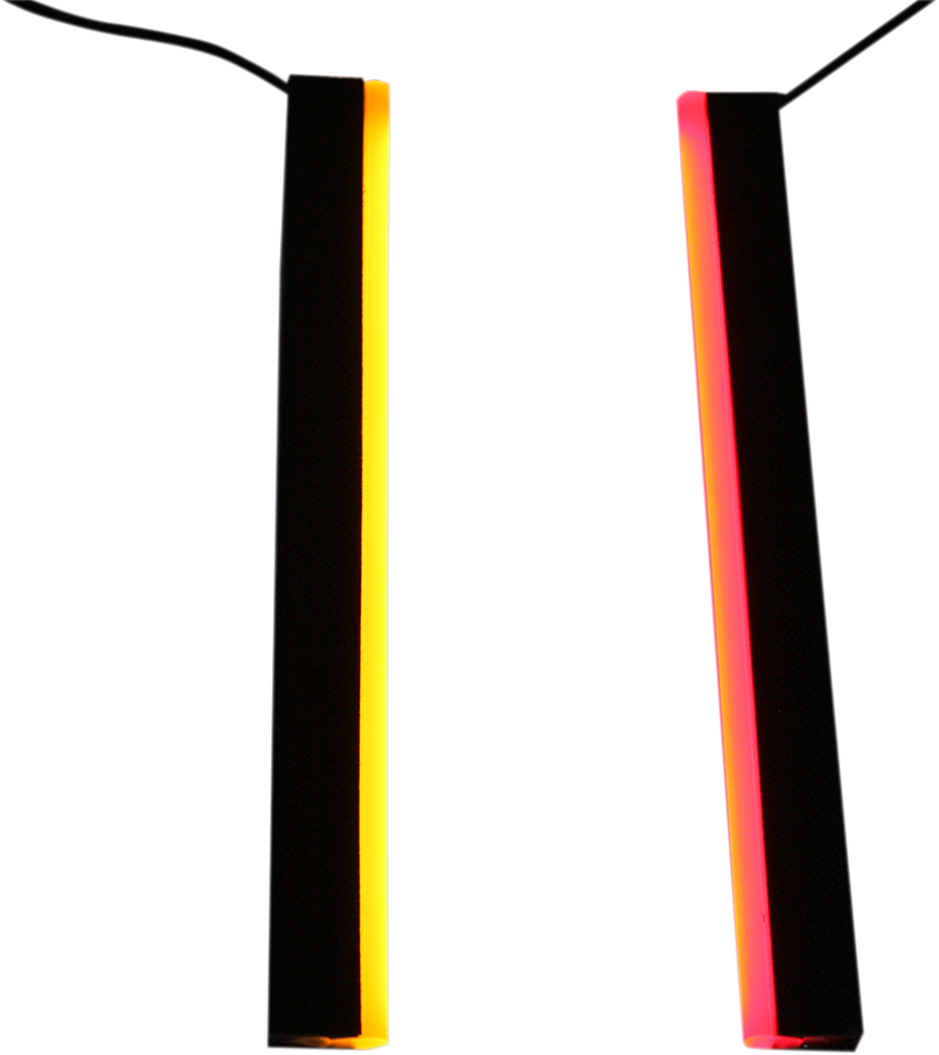 Custom Dynamics Plasma Rod - 8" - Red/Amber GENMPLASMA-DCPR - Cycle City Outdoors