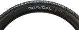 45NRTH Gravdal Studded Winter Road Tire - 26x2.0 | 216 Carbide Steel Studs | 33 TPI