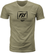 Fly Zoom Tee Light Olive Md - Cycle City Outdoors