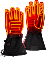 GERBING HEATED CLOTHING 7V S7 Battery Heated Gloves - Black - 2XL GERGVS7MBXXL