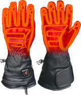 GERBING HEATED CLOTHING 7V Hard Knuckle Battery Heated Gloves - Black - XS GERGVHK7VBXS