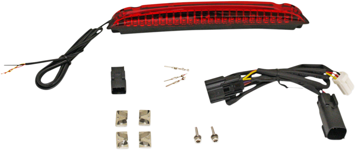 Custom Dynamics Luggage Rack Light Bar - Red CD-LR-01-R - Cycle City Outdoors